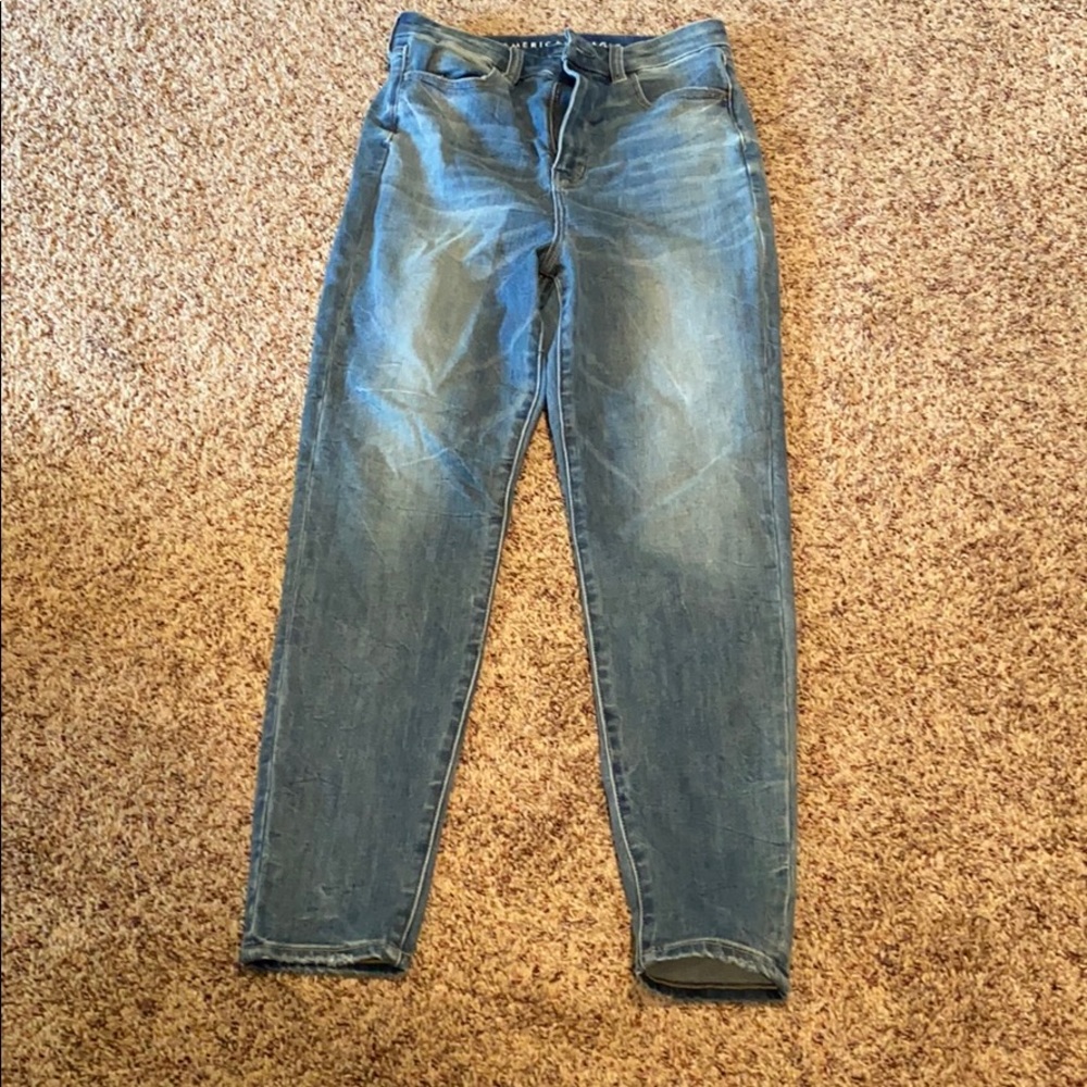 American Eagle Curvey highest rise jeggings